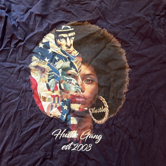 Hustle Gang Est. 2003 Black Tshirt Size 4XL - Picture 2 of 6